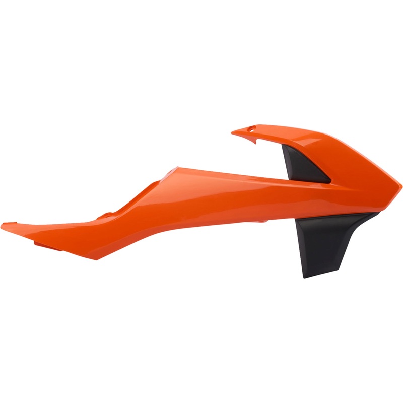 POLISPORT 0520-1634 8417800001 Radiator Covers For KTM Radiator Cover - Orange/Black - KTM