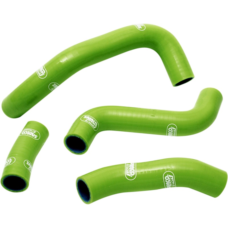 SAMCO SPORT 1902-0339 KAW17-GN Radiator Hose Kit  Standard Radiator Hose Kit - Green - Kawasaki