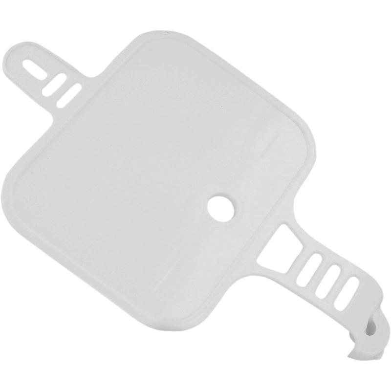 UFO 0520-0188 HO03642-041 Replacement Front Number Plate Front Number Plate - White