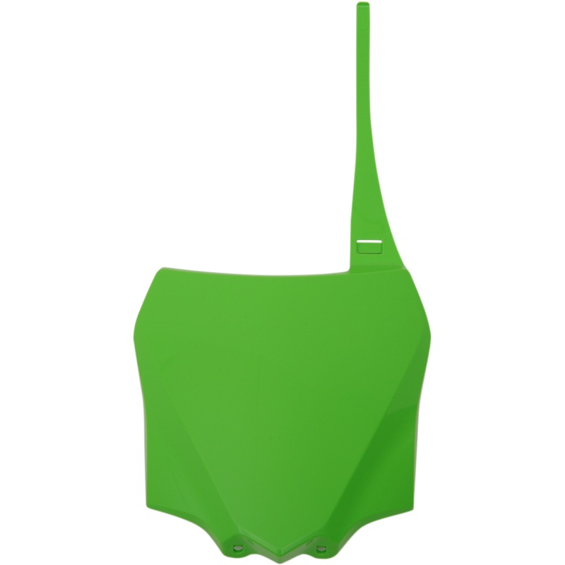 UFO 0520-1281 KA04730-026 Replacement Front Number Plate Front Number Plate - KX Green