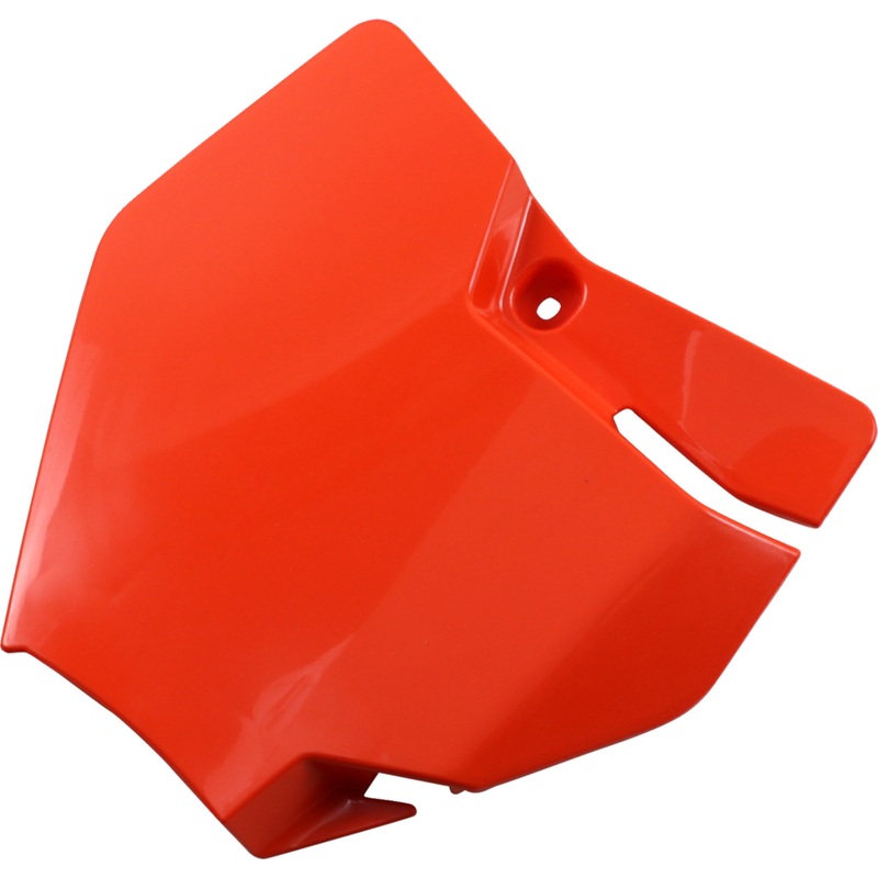 UFO 0520-2808 KT04074-127 Replacement Front Number Plate Front Number Plate - Orange