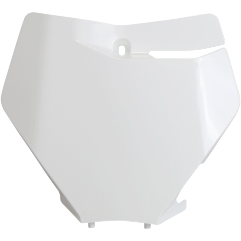 UFO 0520-2866 KT04094042 Replacement Front Number Plate Front Number Plate - 2020 White