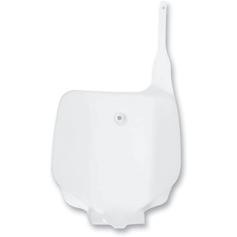 UFO 12-523-29 KA03712047 Replacement Front Number Plate Front Number Plate - White