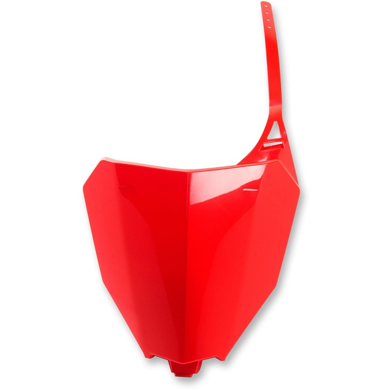 UFO 1403-2013 HO04686-070 Replacement Front Number Plate Front Number Plate - CR Red