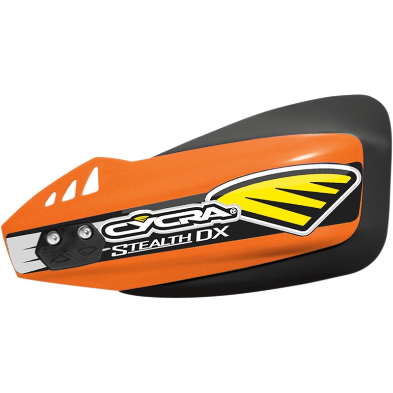 CYCRA 0635-0209 1CYC-0025-22X Stealth DX Racer Pack Handguards - Stealth - DX - Orange