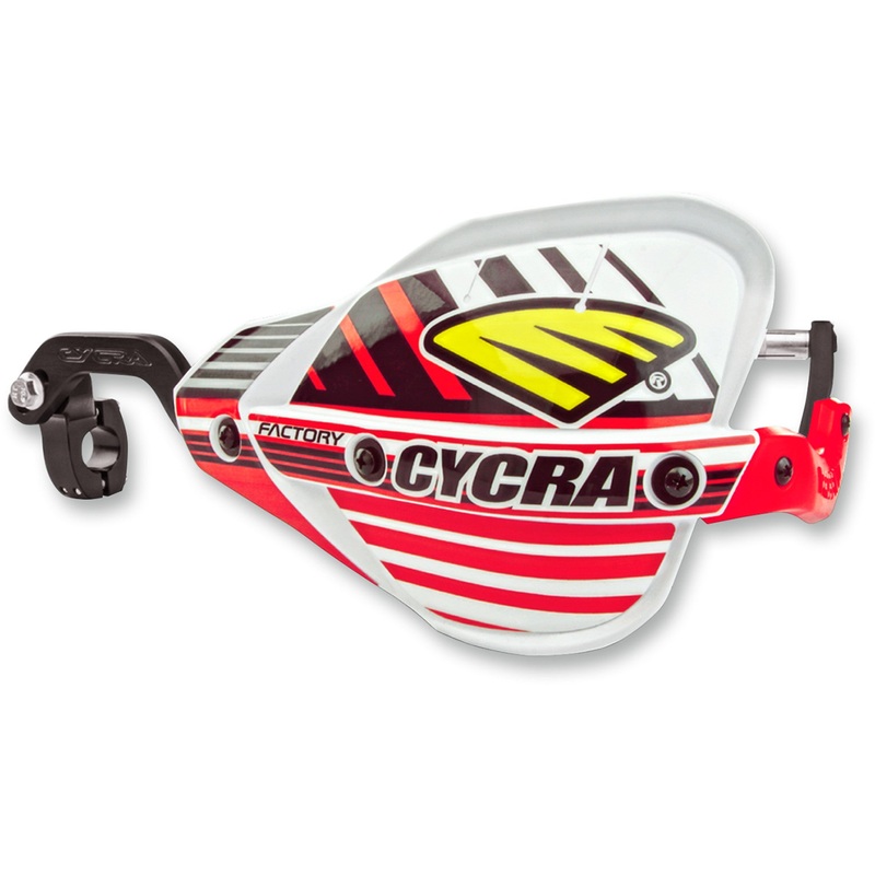 CYCRA 0635-1144 1CYC-7406-33X Probend CRM Factory Handguards Handguards - CRM - Factory Edition - Red