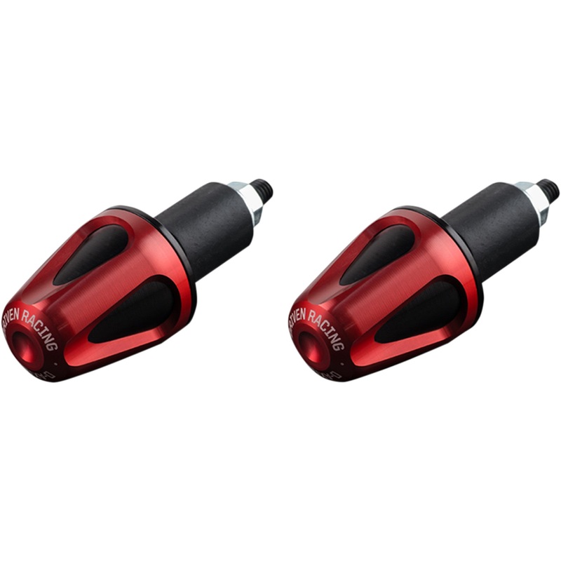 DRIVEN RACING 0634-0356 DXB-RD D-Axis Handlebar End Bar End Weight - Red/Black