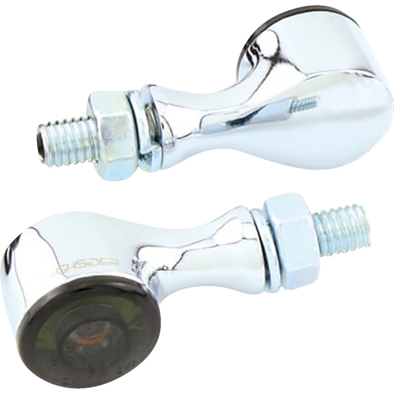 HIGHSIDER 2020-2106 254-177 Run/Turn/Brake Signal Apollo Turn Signal - Rear - Chrome