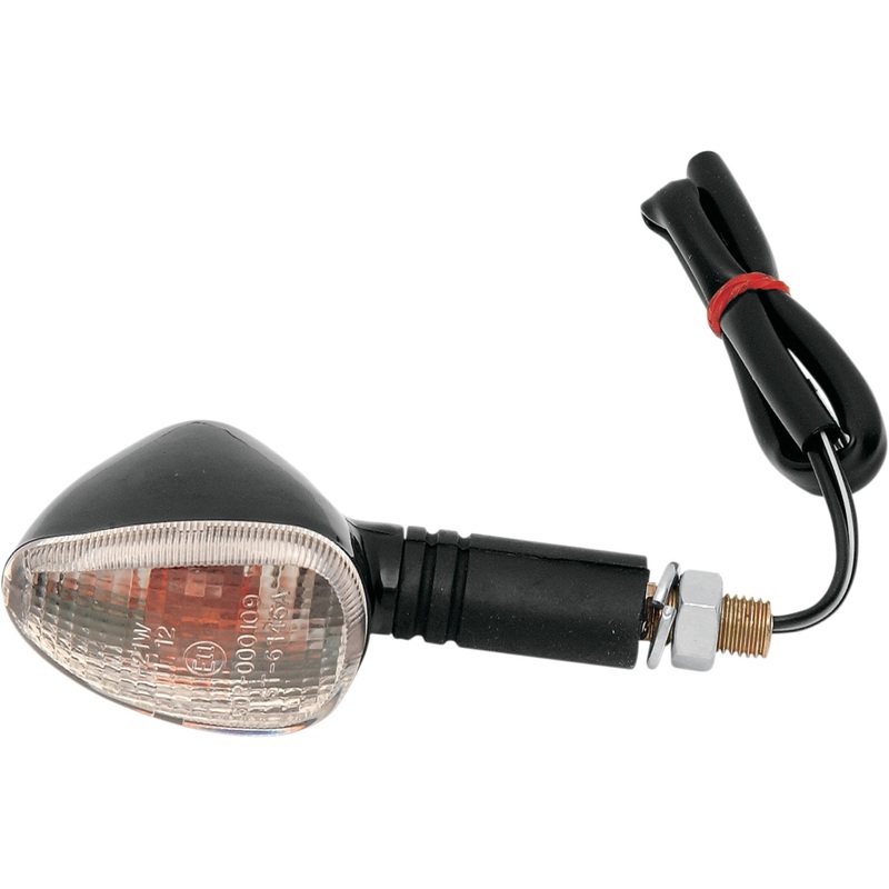 K&S TECHNOLOGIES 2040-0267 25-8408 Compact Flexible Marker Lights Marker Lights - Dual Filament - Black/Clear
