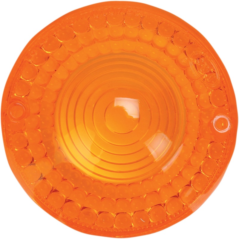 K&S TECHNOLOGIES 25-4110 25-4110 Replacement Turn Signal Lenses Replacement Turn Signal Lens - Amber