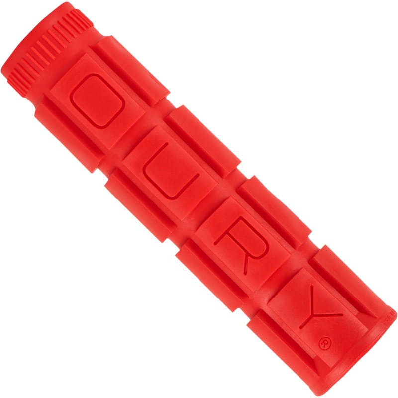 OURY GRIPS 0630-2660 OSCGGG50 V2 Single Compound Grips Grips - V2 - Single Compound - No-Flange - Red