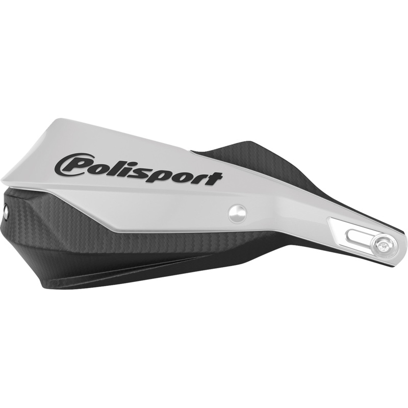 POLISPORT 0635-2606 8308800017 Trail Blazer Handguard s - white/black