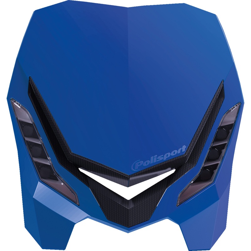 POLISPORT 2001-2448 8670800003 E-Blaze LED Headlight blue/black