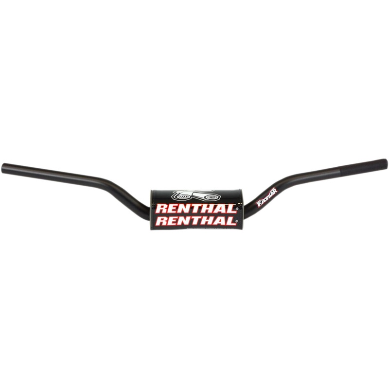 RENTHAL 0601-4730 842-01-BK Fatbar Handlebar  Yamaha/Fatbar Handlebar - Fatbar - 842 - YZ65 ('18+)/YZ85 ('19+) - Black