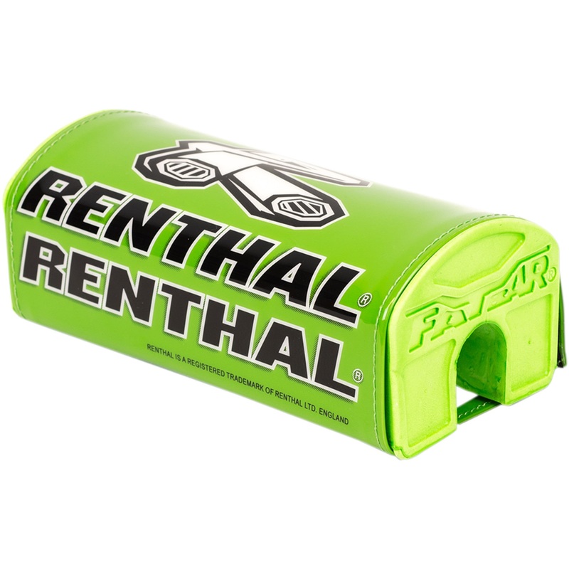 RENTHAL 0601-4866 P330 Fatbar Handlebar Pad Handlebar Pad - Fatbar - Limited Edition - Green