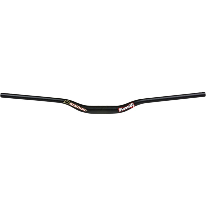 RENTHAL 0601-5415 M158-01-BK Fatbar 35 Handlebar 30 mm - aluminum - black