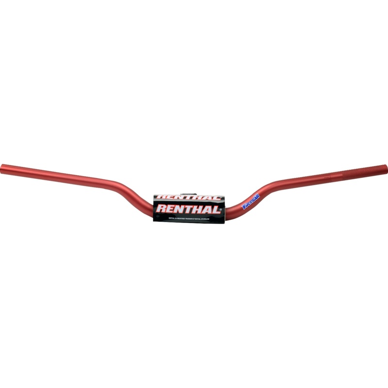 RENTHAL 0601-5762 673-01-RD Fatbar Handlebar  Fatbar/Trials 100 Handlebar - Fatbar - 673 - Trials 100 Bou/Lampkin - Red