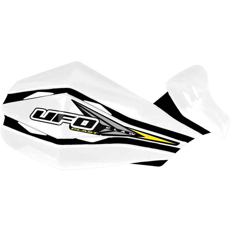 UFO 0635-0639 PM01640-041 Claw Handguards Handguards - MX Claw - White