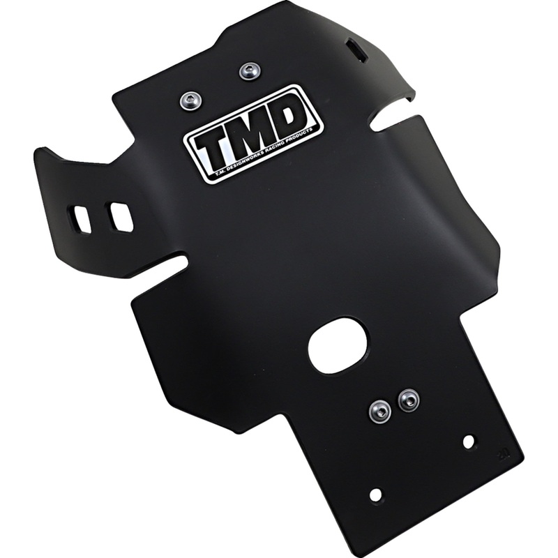 T.M. DESIGNWORKS 0506-1572 YAMC-125-BK Full-Coverage Skid Plate Skid Plate - Black - YZ 125/125X