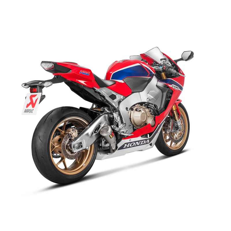 AKRAPOVIC 1811-3391 S-H10SO18-CBT Titanium Slip-On Line Muffler Titanium Muffler