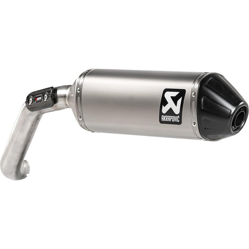 AKRAPOVIC 1811-4219 S-MG8SO2-HFTT Slip-On Line Muffler Slip-On Muffler - V85 TT