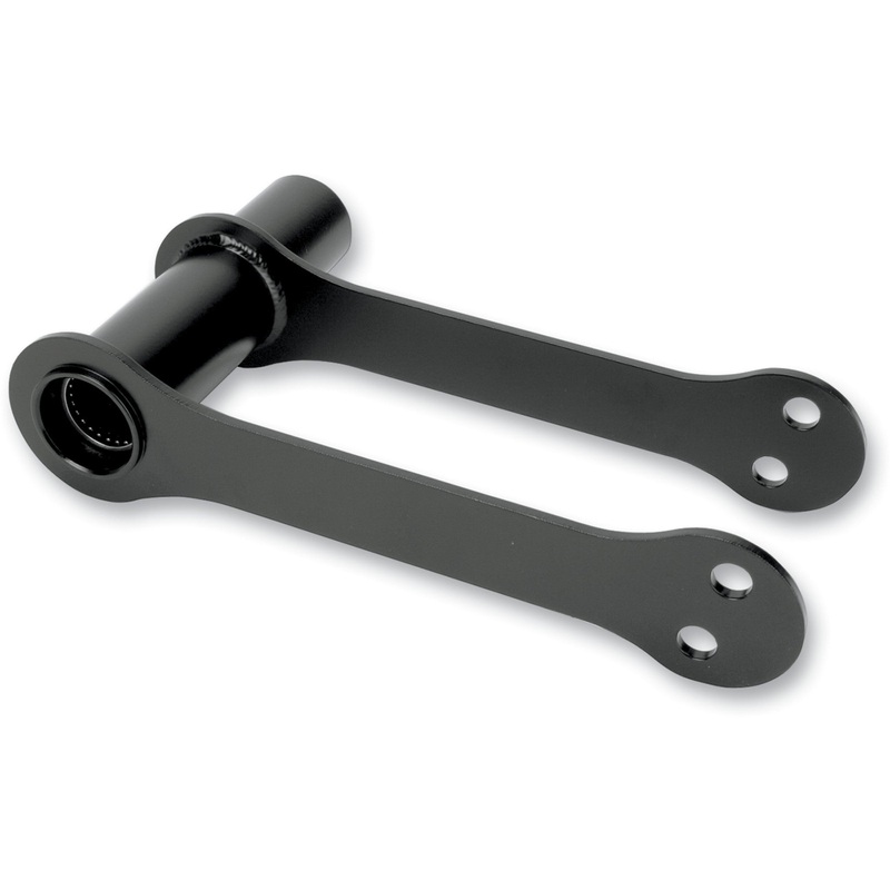 BARON 1304-0185 BA-7500-74 Rear Shock Drop Bracket Lowering Kit black - lowers 1"-2" - '06-'20 vn900