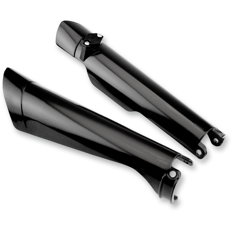 CYCRA 0412-0242 1CYC-6902-12 Plastic Fork Guards Fork Guards - Black