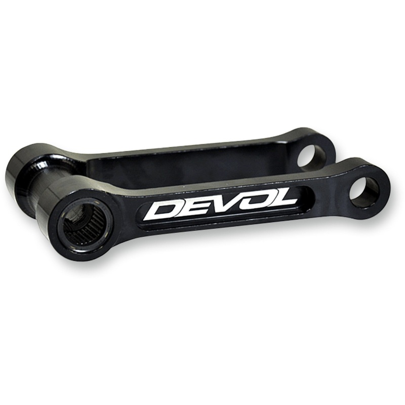 DEVOL 1304-0760 0115-2504 Lowering Link lowers 1.25" - black