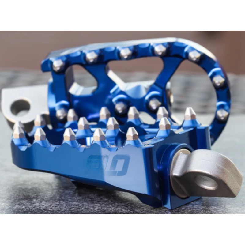 FLO MOTORSPORTS V2 MX STYLE FOR HARLEY DAVIDSON DYNA FXR SPORTSTER - BLUE