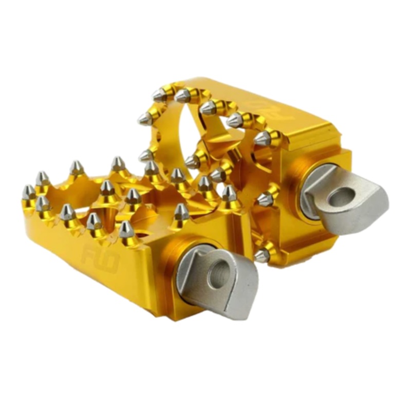 FLO MOTORSPORTS V2 MX STYLE FOR HARLEY DAVIDSON DYNA FXR SPORTSTER - GOLD