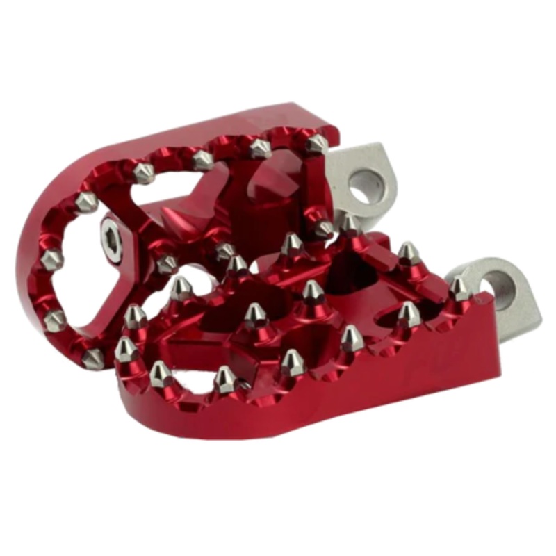 FLO MOTORSPORTS V2 MX STYLE FOR HARLEY DAVIDSON DYNA FXR SPORTSTER - RED