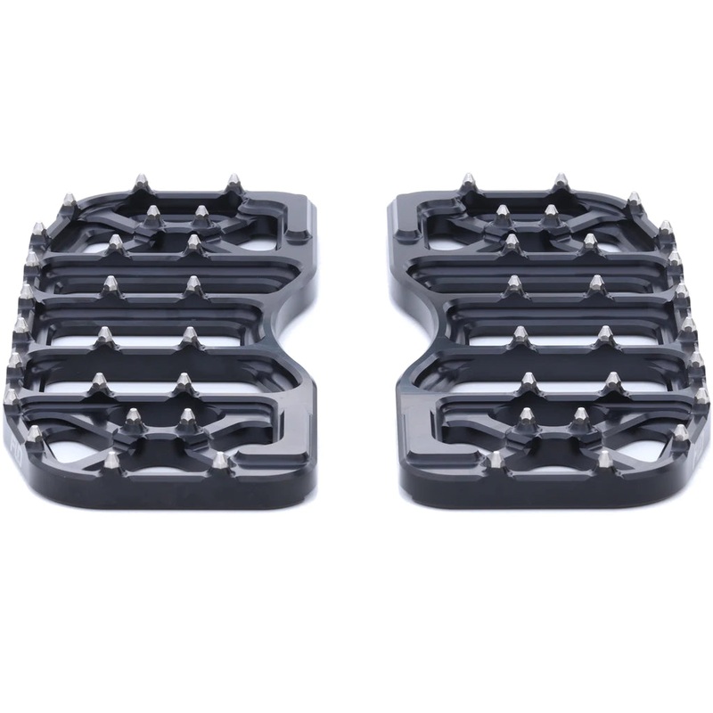 FLO MOTORSPORTS V5 BAGGER / TOURING HARLEY FLOOR BOARDS - BLACK