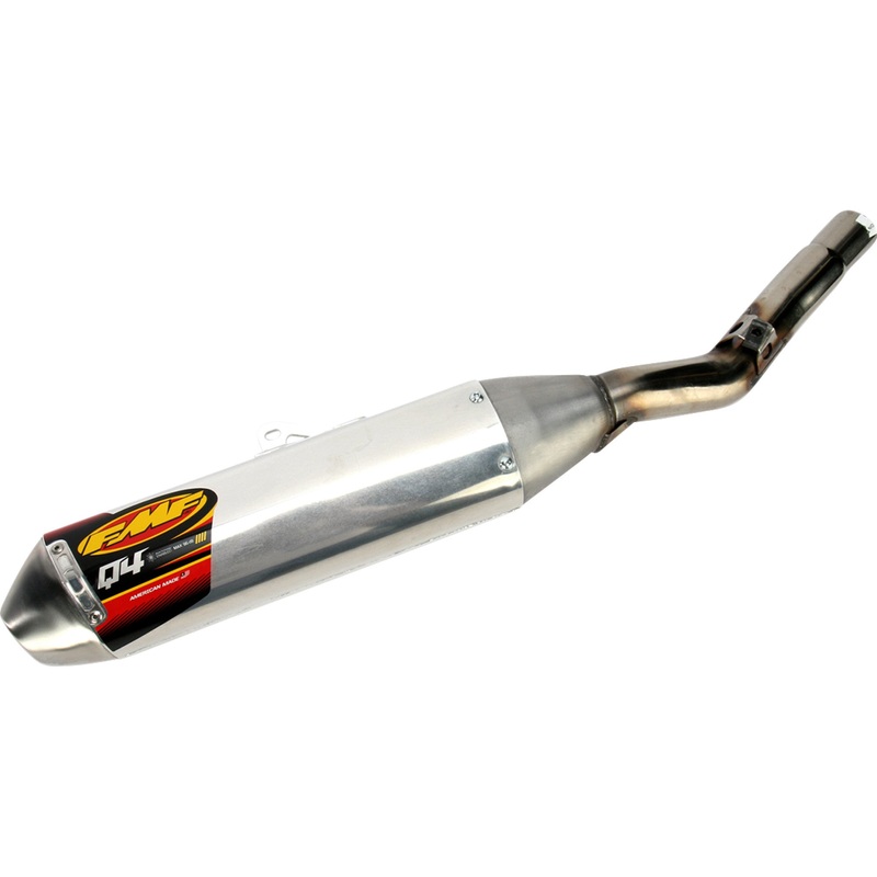 FMF 1821-1394 042296 Q4 Hex Slip-On Muffler Q4 HEX Muffler