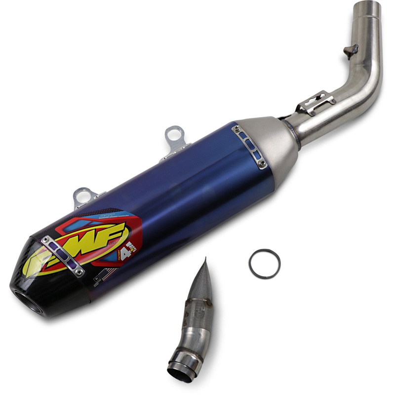 FMF 1821-1925 045633 Factory 4.1 RCT Slip-On Muffler Factory 4.1 RCT Muffler - Anodized Titanium