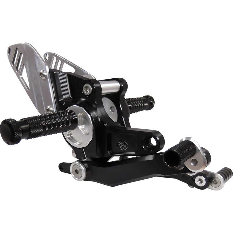 GILLES TOOLING 1623-0254 RCT10GT-BM03-B Footrest System RCT10GT Rearset - Black - BMW R