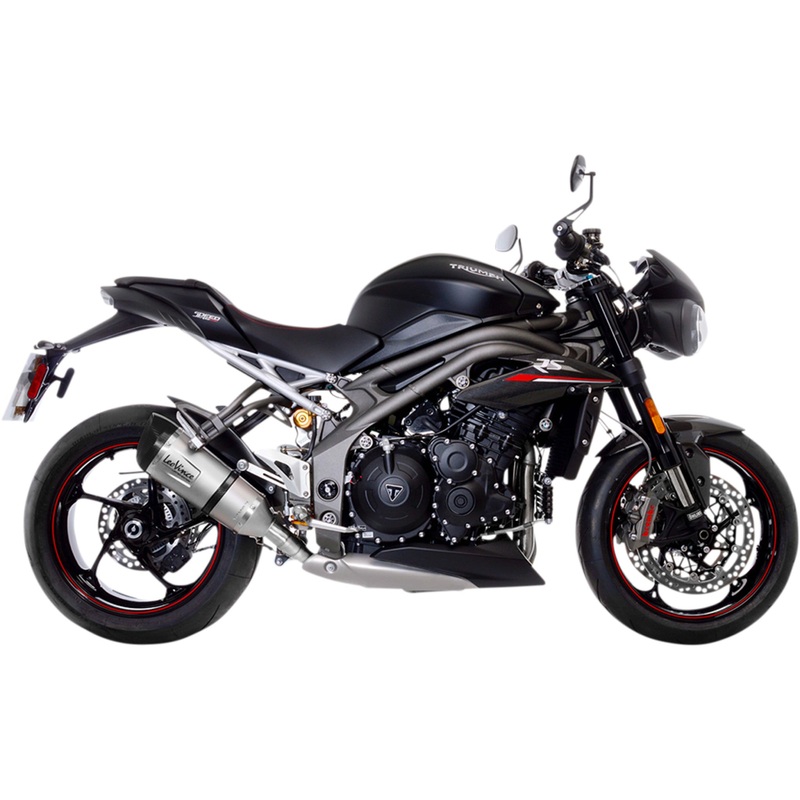 LEOVINCE 1811-4025 14279ST Factory S Titanium Limited Edition Slip-On Muffler Titanium Factory S Muffler