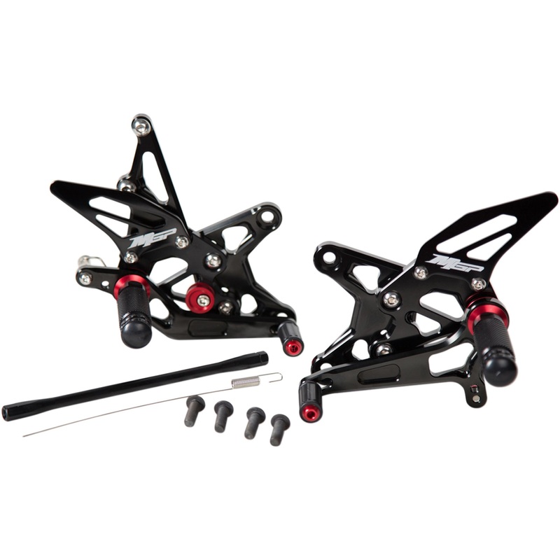 MGP 1623-0362 50901-2500 MGP Rear Lever Set MGP Rearset - Black - Kawasaki