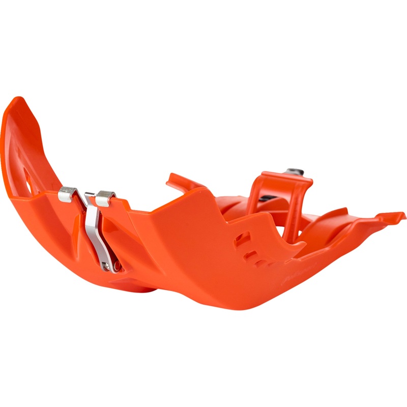 POLISPORT 0506-1449 8468900005 Fortress Skid Plate orange - sxf 250/350