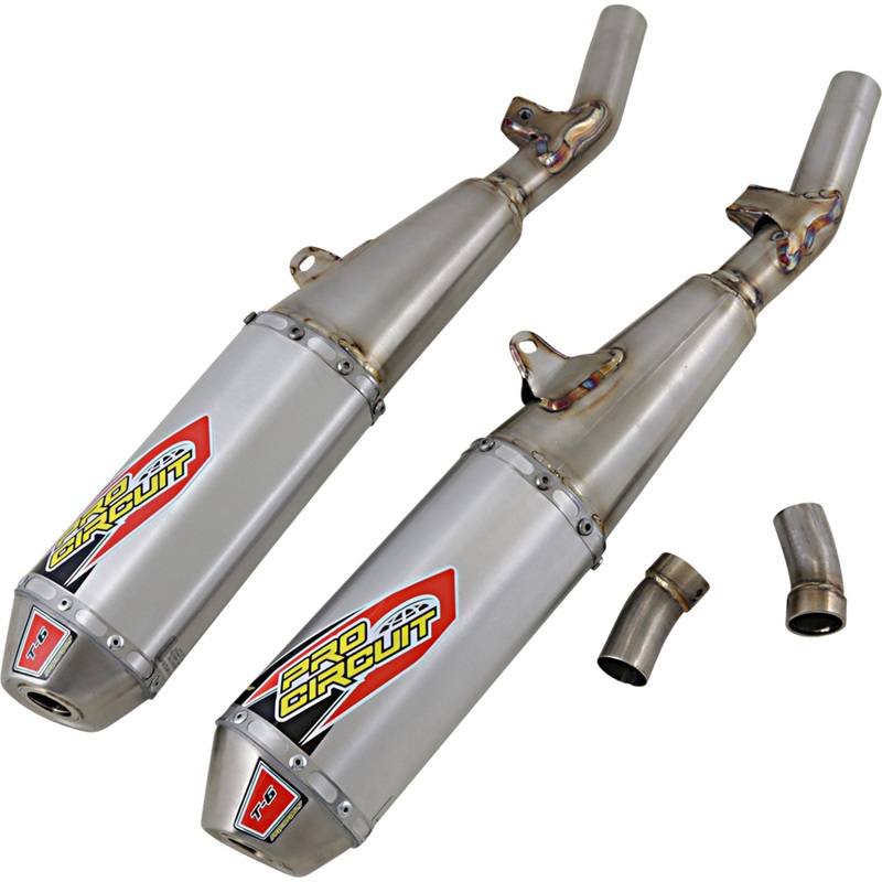 PRO CIRCUIT 1821-1997 0112025A2 T-6 Slip-On Silencer T-6 Mufflers - '20 CRF250R/RX