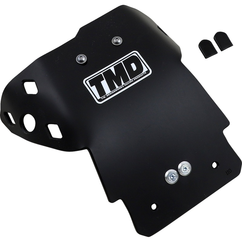 T.M. DESIGNWORKS 0506-1571 YAMC-085-BK Full-Coverage Skid Plate Skid Plate - Black - YZ 85