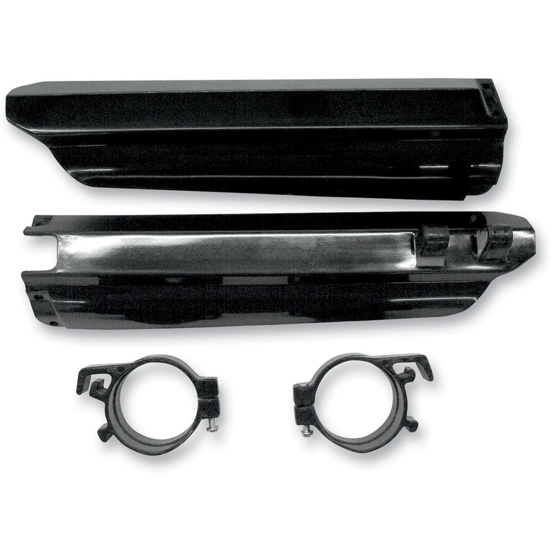 UFO 0412-0014 YA03803-001 Yamaha Fork Tube Protectors Fork Tube Protectors - Black - YZF/WRF