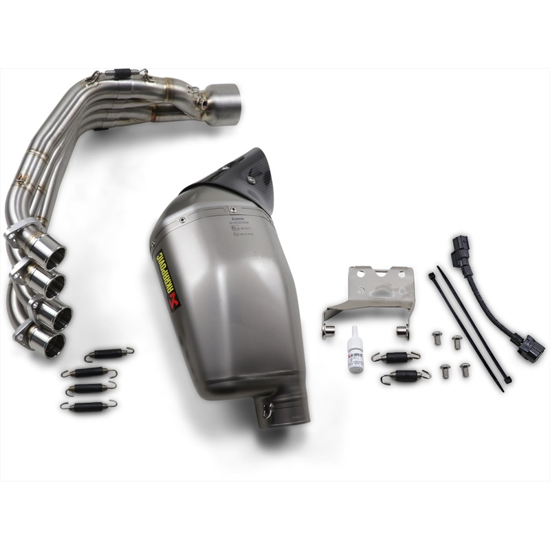 AKRAPOVIC 1810-2680 S-H6R14-HEGEHT Racing Line Exhaust System Race Exhaust - Titanium