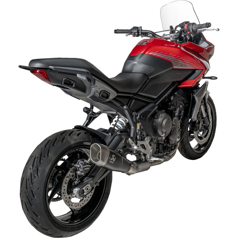 AKRAPOVIC 1810-3205 S-T6R2-CQTBL Racing Line Exhaust System titanium - tiger sport 660