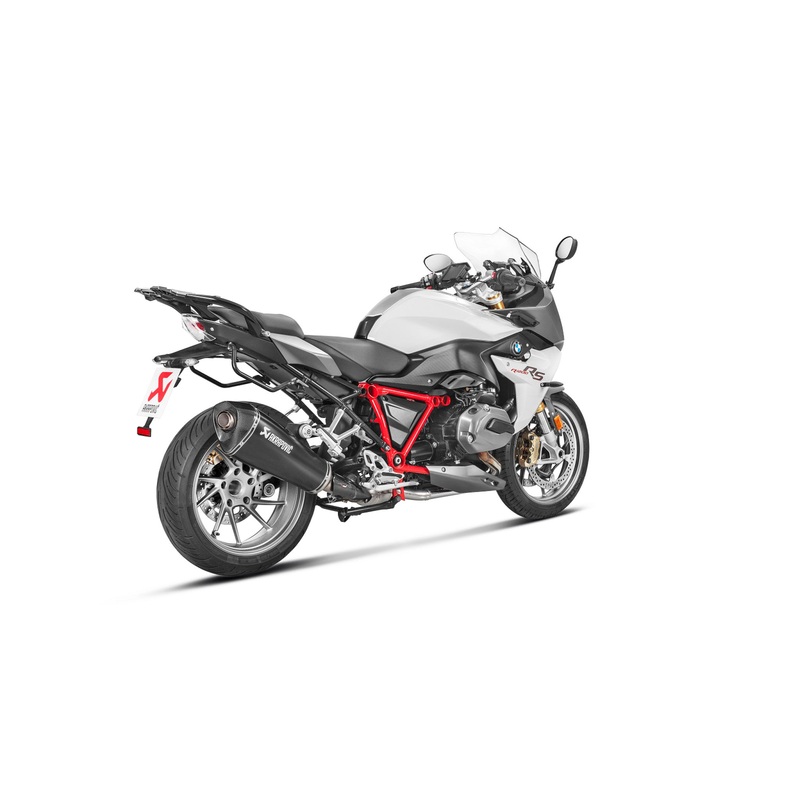 AKRAPOVIC 1811-3365 S-B12SO19-HLGBL Slip-On Line Muffler Muffler - Titanium - R1200R/RS
