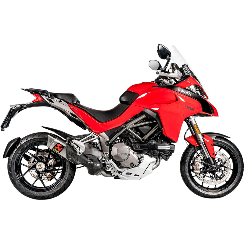 AKRAPOVIC 1811-3534 S-D12SO9-HAPT Titanium Slip-On Line Muffler Titanium Muffler