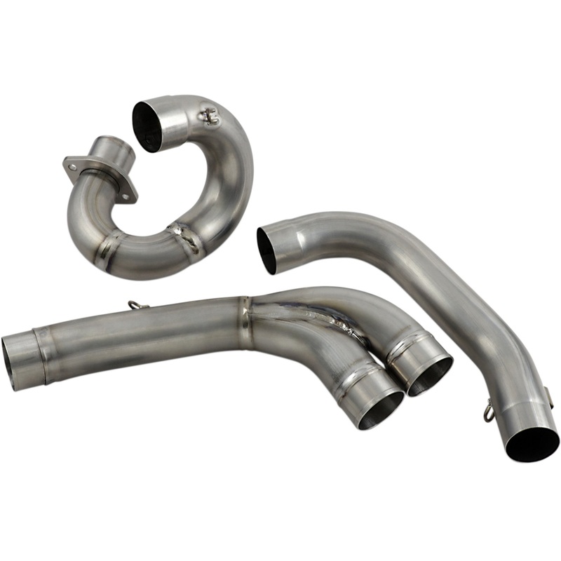 AKRAPOVIC 1812-0249 E-D12E5 Headpipe Header - Titanium
