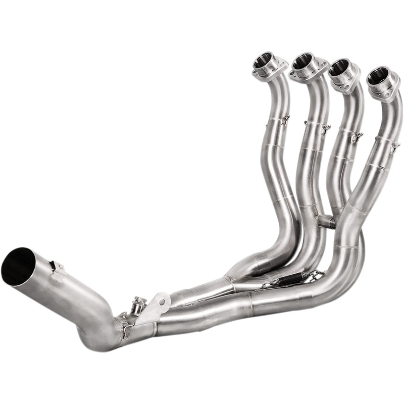 AKRAPOVIC 1812-0287 E-S6R6 Headpipe Header - Stainless Steel