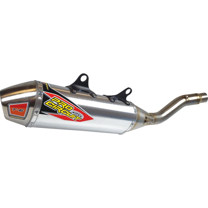 PRO CIRCUIT 1821-2069 0152245A TI-6 Slip-On Muffler T-6 Slip-On Muffler - Stainless Steel