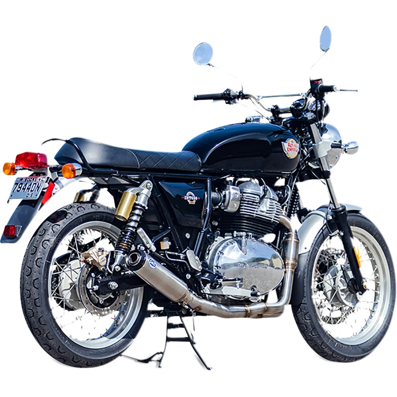 S&S CYCLE 1810-2851 550-1031 Qualifier 2:1 Race Only Exhaust System Qualifier 2:1 Exhaust System - Stainless Steel - Race Only