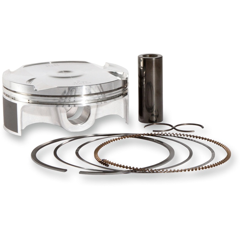 VERTEX 0910-3348 23942A Piston Kit Forged High Compression for 4-Stroke Piston Kit - 76.95 mm - Yamaha